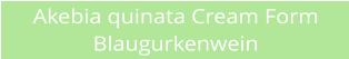 Akebia quinata Cream Form Blaugurkenwein