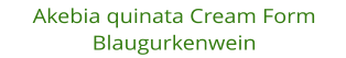 Akebia quinata Cream Form Blaugurkenwein